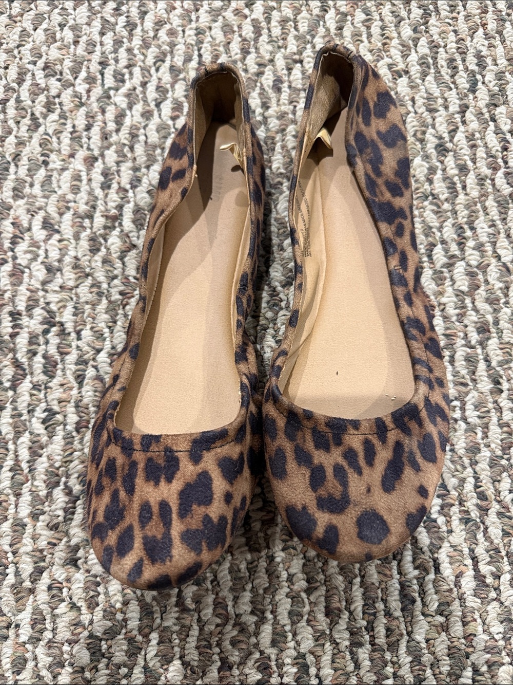 Mossimo Supply Co. Leopard Print Ballet Flats - Brown/Black